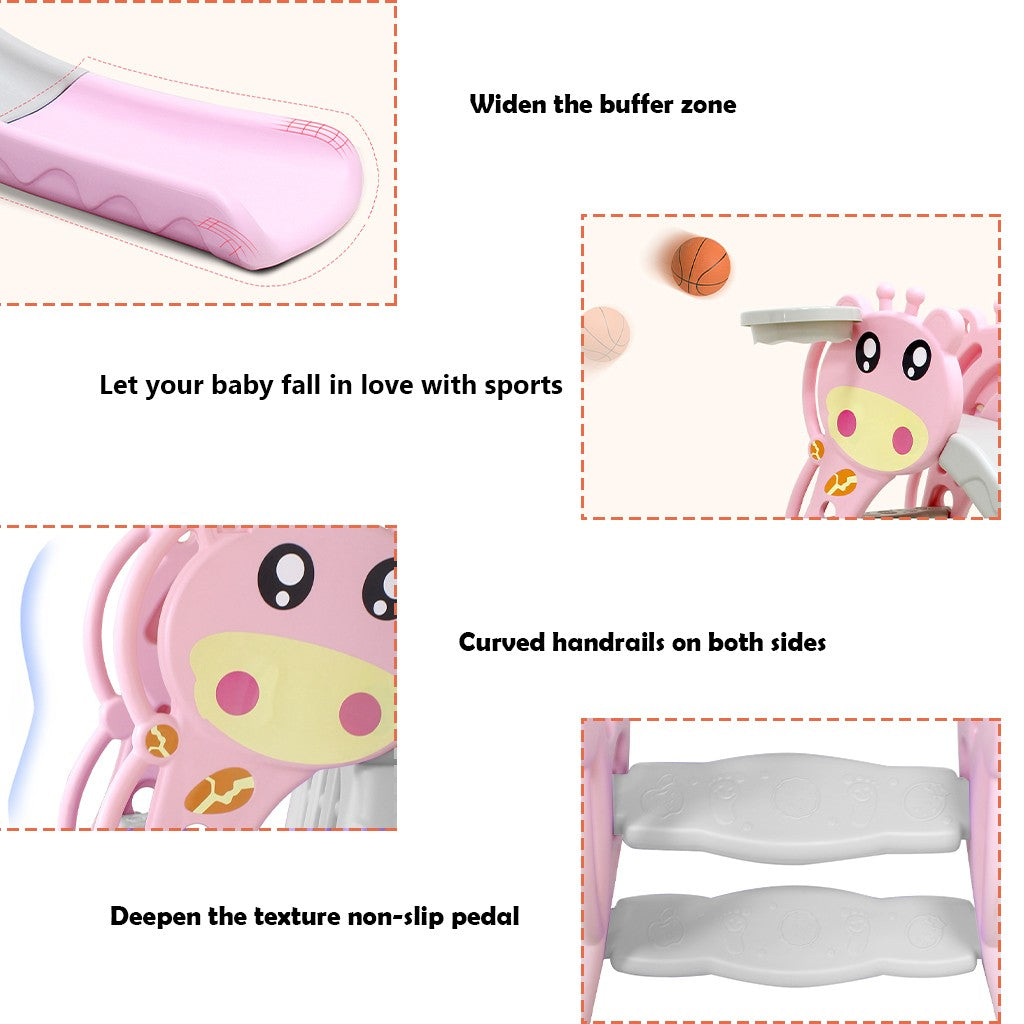 Children's Slide Indoor Home Multi-Function Combination Folding Toys Baby Slide