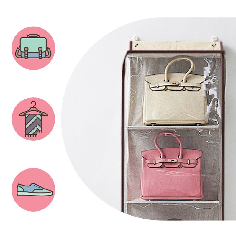 Household Wall Mounted Three Dimensional Hanging Bag