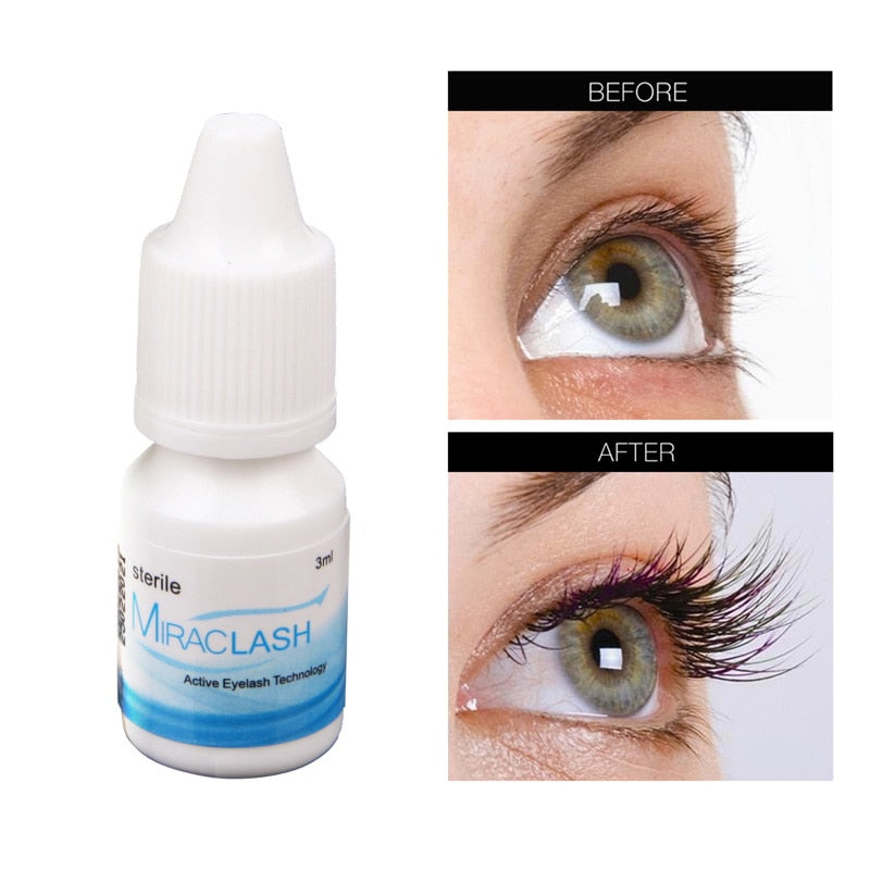 Eyelash Growth Enhancer Natural Eyelashes Longer Fuller Thicker Treatment Eye Lashes Serum Mascara Lengthening Eyebrow Growth - 4KsApparels