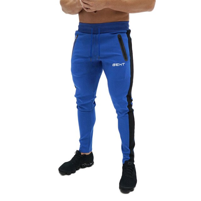 2019 Casual Skinny Pants Mens Joggers Sweatpants Fitness Workout Brand Track pants New Autumn Male Fashion Trousers - 4KsApparels