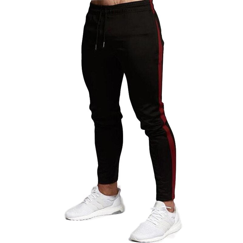 2019 Casual Skinny Pants Mens Joggers Sweatpants Fitness Workout Brand Track pants New Autumn Male Fashion Trousers - 4KsApparels