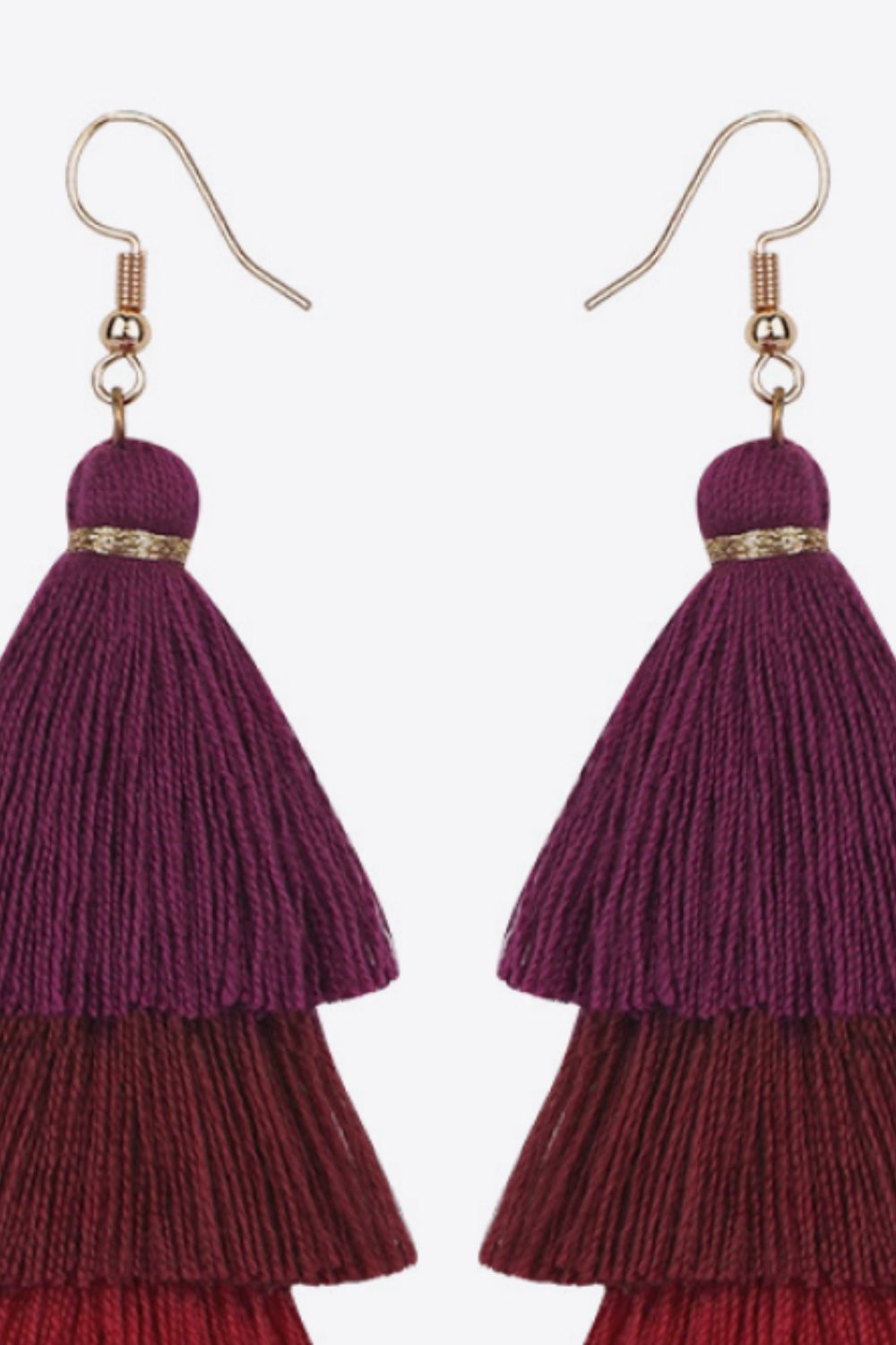 Layered Tassel Earrings