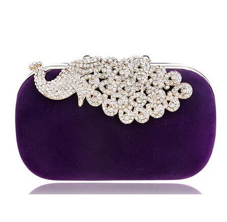 Evening dress clutch