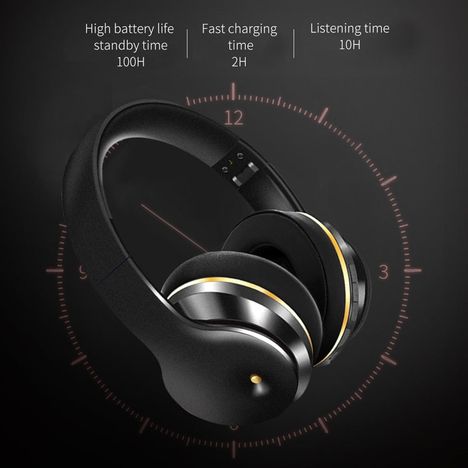 Active noise canceling wireless headphones