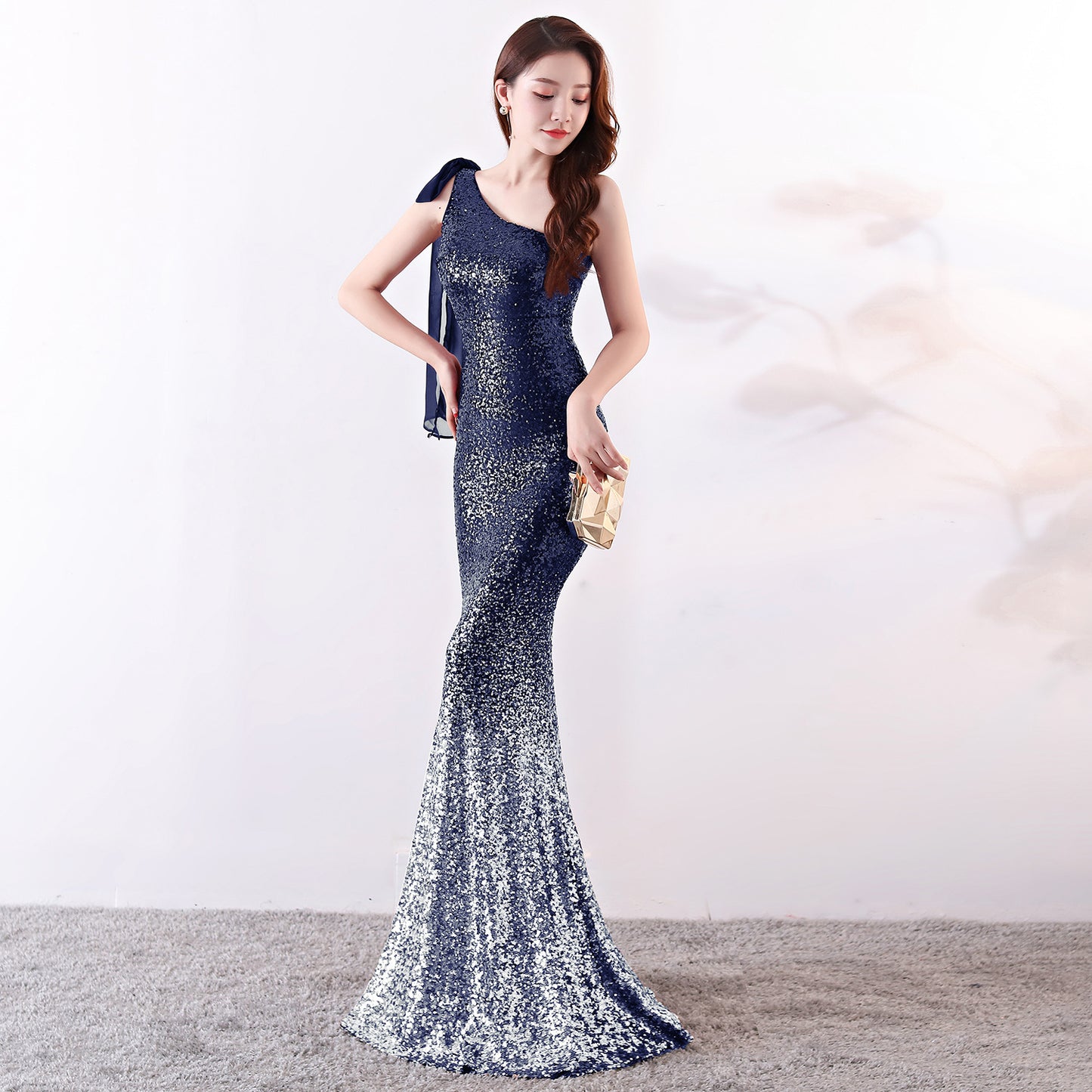 Party dress long banquet slim fit