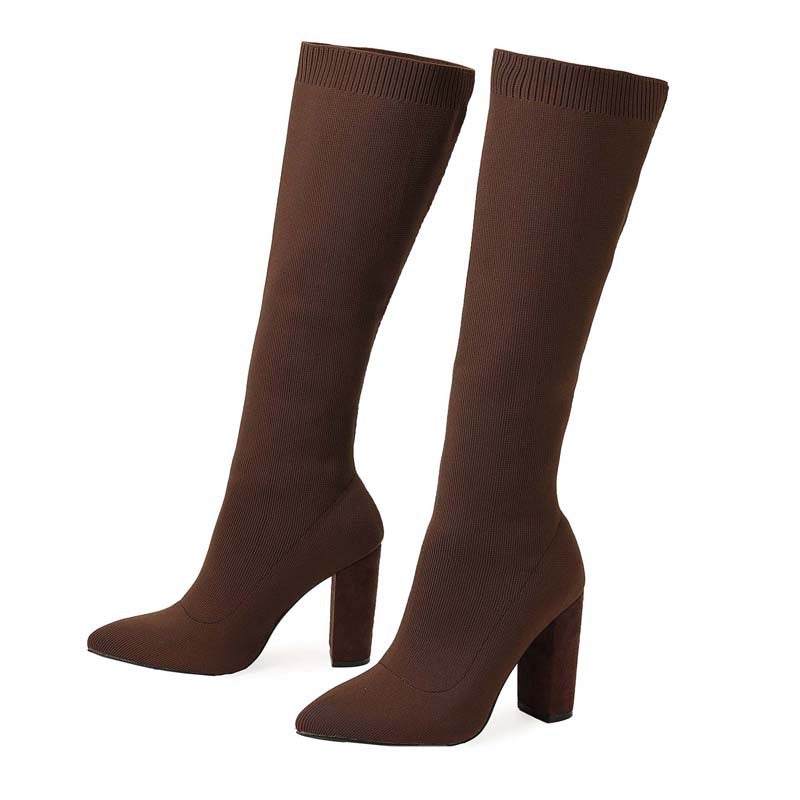 Thick High-heeled Thigh Boot Women