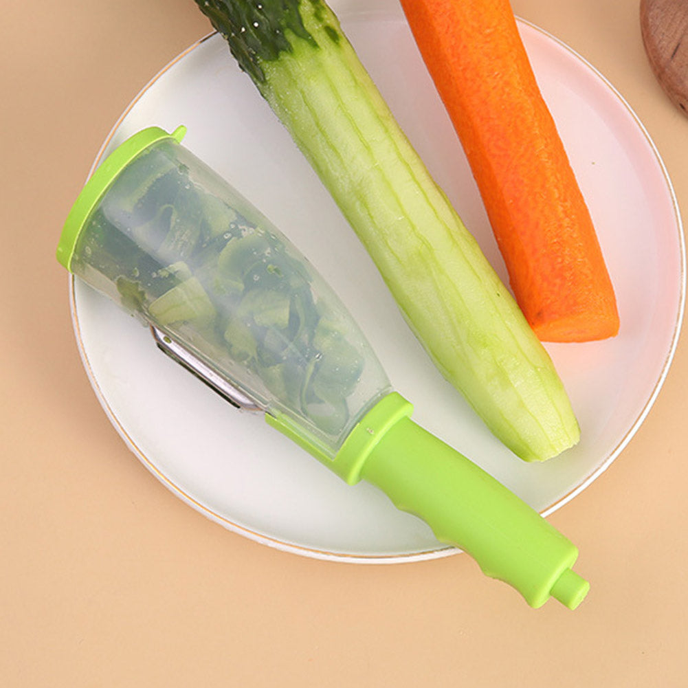 Vegetable Fruit Knife Stainless Steel Storage Type Peeling Knife Peeler