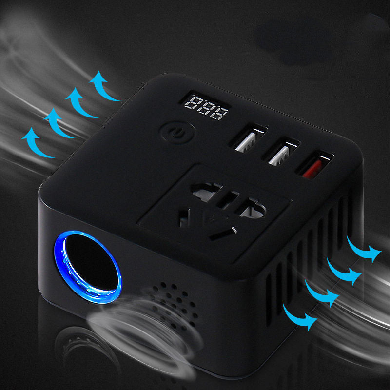 Fashion Simple Car Inverter Conversion Socket