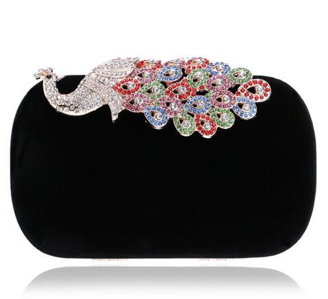 Evening dress clutch