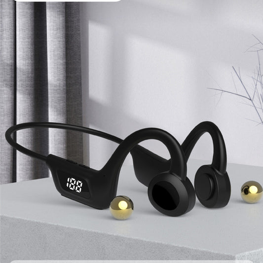 Headphones Sports Band Memory Noise Cancelling Display Wireless Power Running