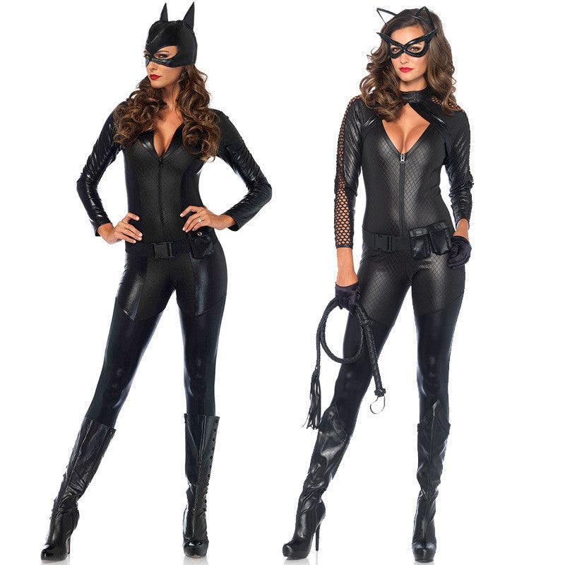 Cat Girl  Uniform One-piece Bodysuit Costume - 4KsApparels