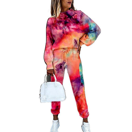 Trouser Suits Sportwear Outfit Pant  Sweatshirt Tracksuit Two Piece Set Women Female Sports Suit 2021 Hoodie Jogging