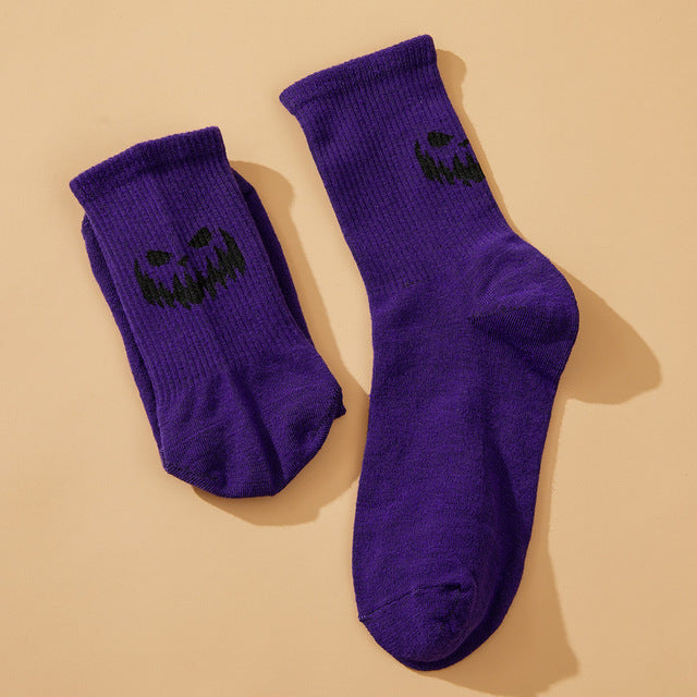 Funny Men's Ins Socks Autumn Winter Halloween