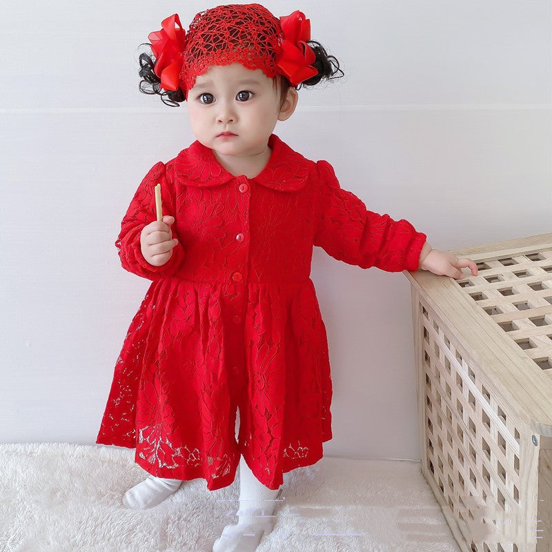 Newborn Full Moon Girl Baby Dress