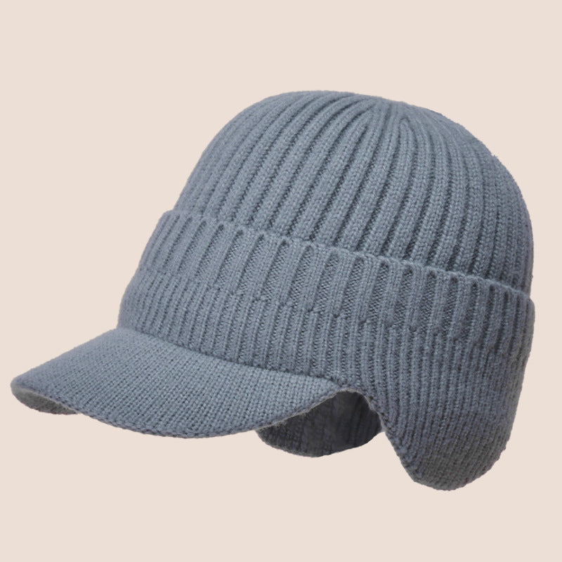 European And American Autumn And Winter Outdoor Warm Ear Protection Knitted Hat - 4KsApparels