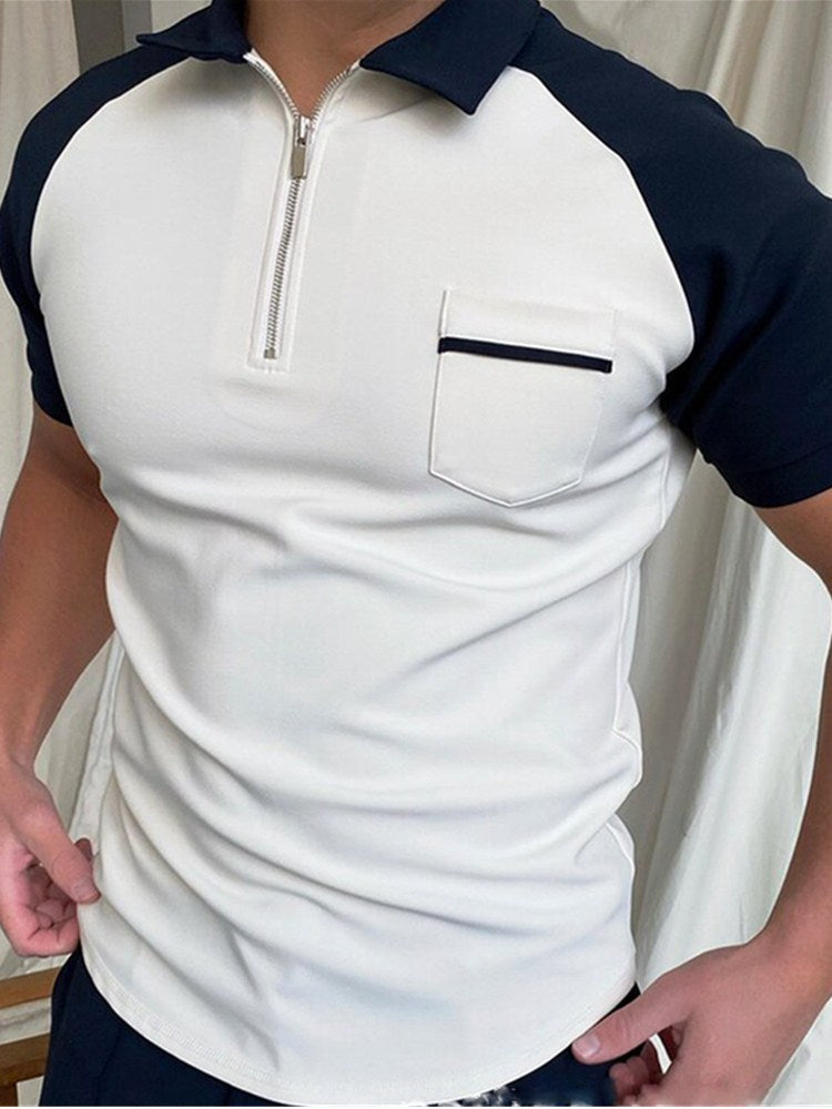 Men's Polo Shirt 2021 Men Solid Polo Shirts Brand Men Short-Sleeved Shirt Summer Shirt Man Clothing - 4KsApparels