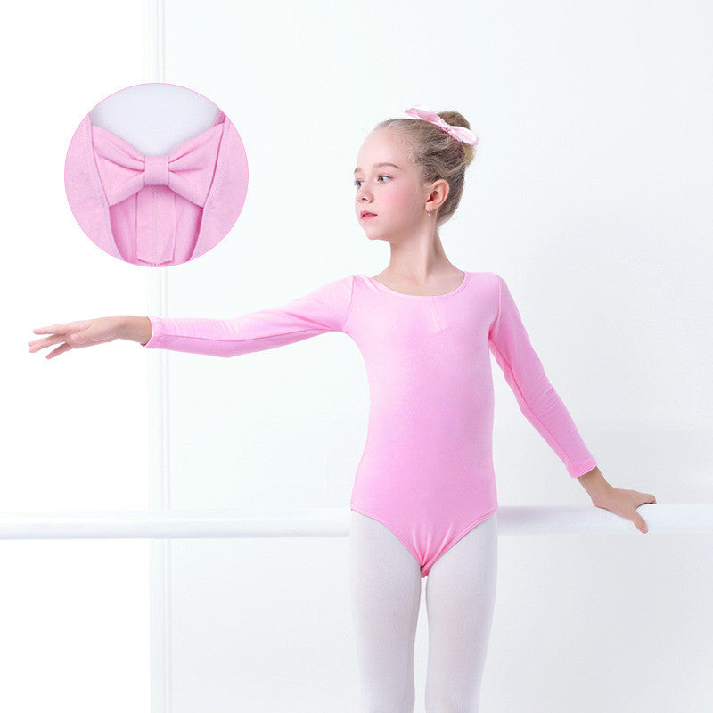 Girls' One-piece Long-sleeved Tutu Costume