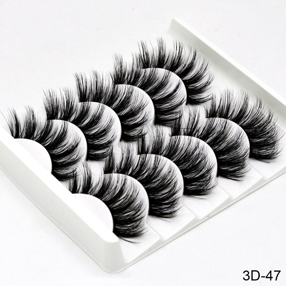 Handmade chemical fiber false eyelashes