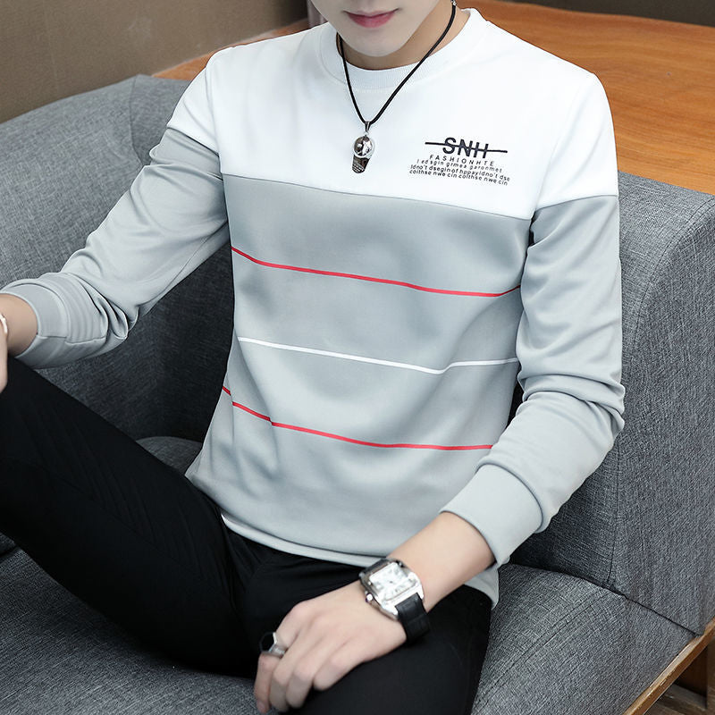 Men's round neck long sleeve T-shirt - 4KsApparels