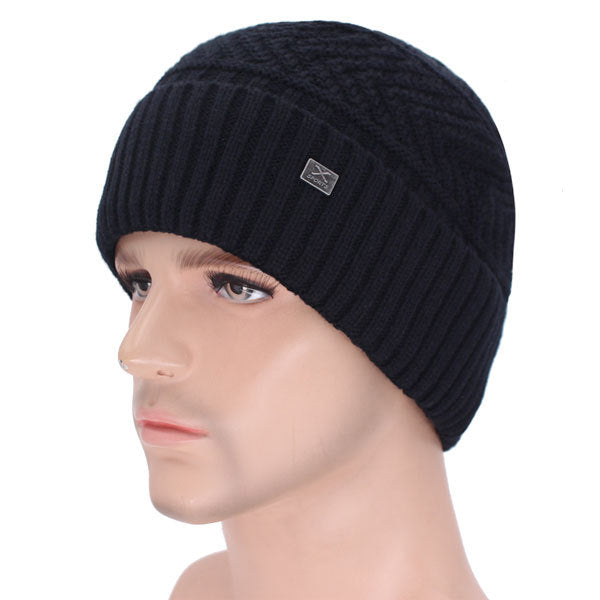 Hat Autumn and Winter Knitted Woolen Hat - 4KsApparels