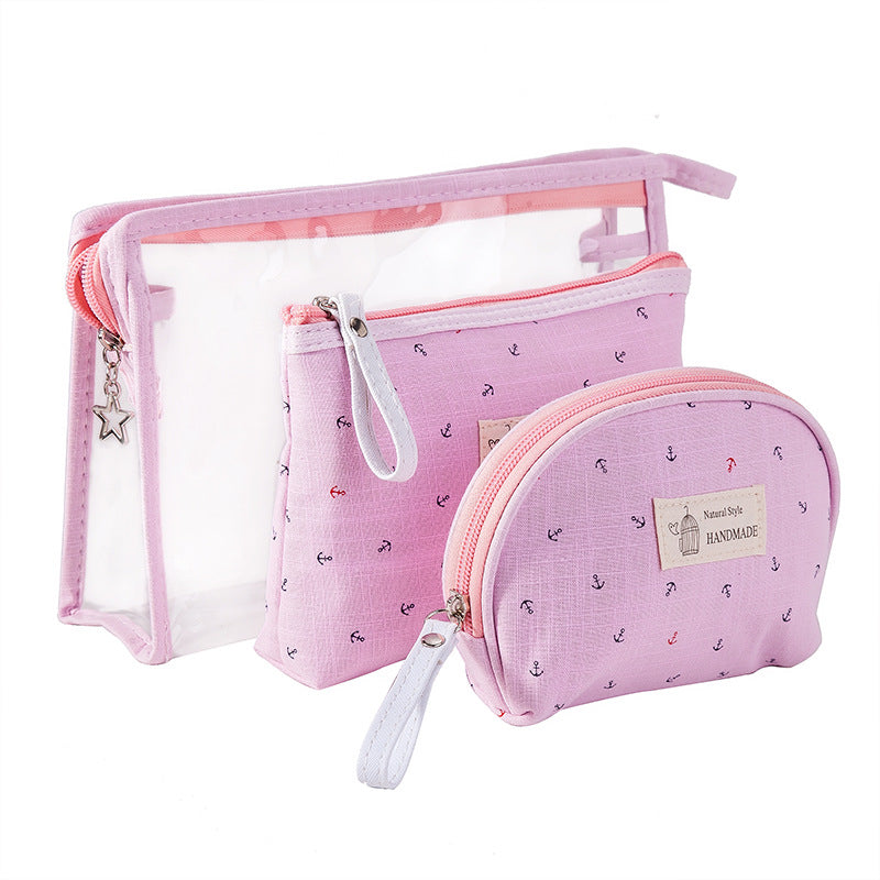 Three-piece make-up anchor bag