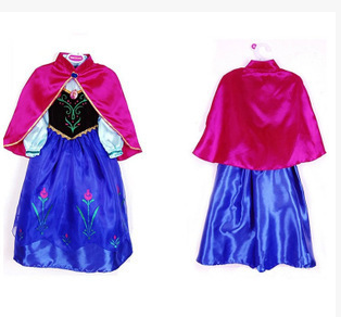 Cosplay Dress Girls Princess Clothing Halloween Cartoon Clothes