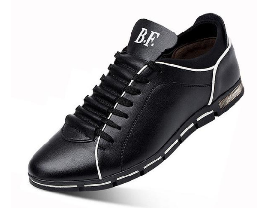 Men Casual Shoes Fashion Leather Shoes for Men Summer Men's Flat Shoes - 4KsApparels