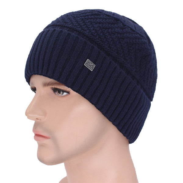 Hat Autumn and Winter Knitted Woolen Hat - 4KsApparels