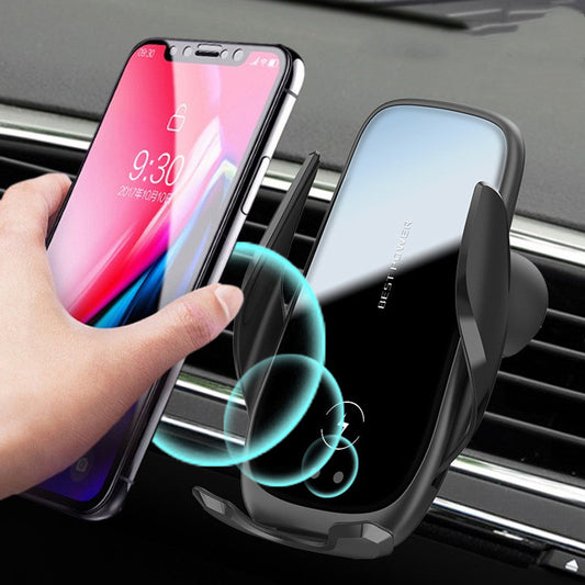 Smart Induction Suction Cup Mobile Phone Charger
