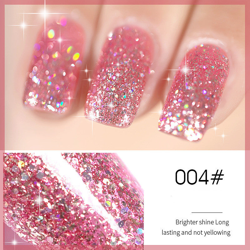 Flash Nail Polish 2021 New Super Flash Micro Diamond Nail Shop Special Sequins