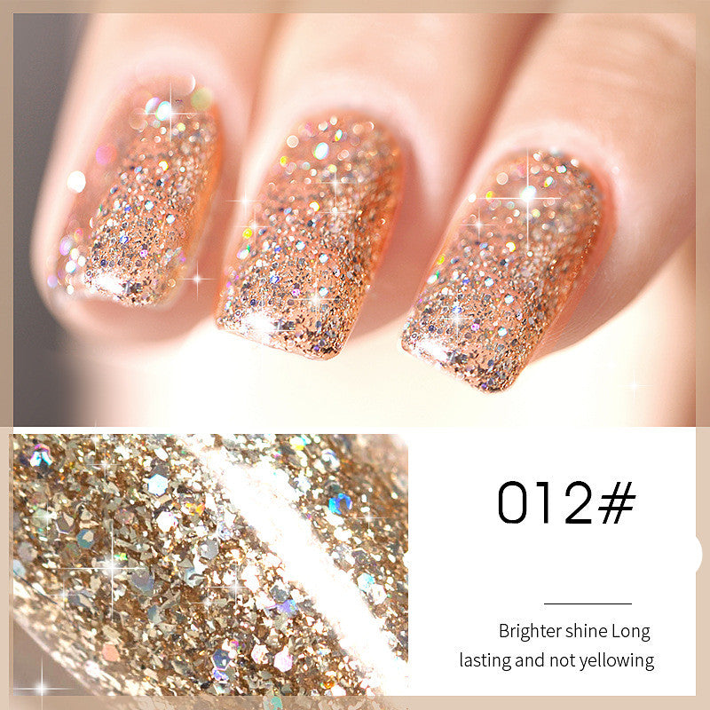 Flash Nail Polish 2021 New Super Flash Micro Diamond Nail Shop Special Sequins