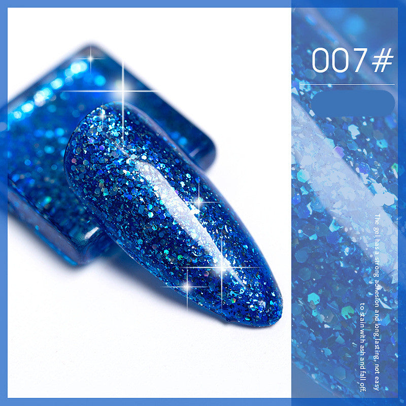 Flash Nail Polish 2021 New Super Flash Micro Diamond Nail Shop Special Sequins