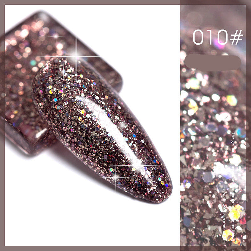 Flash Nail Polish 2021 New Super Flash Micro Diamond Nail Shop Special Sequins