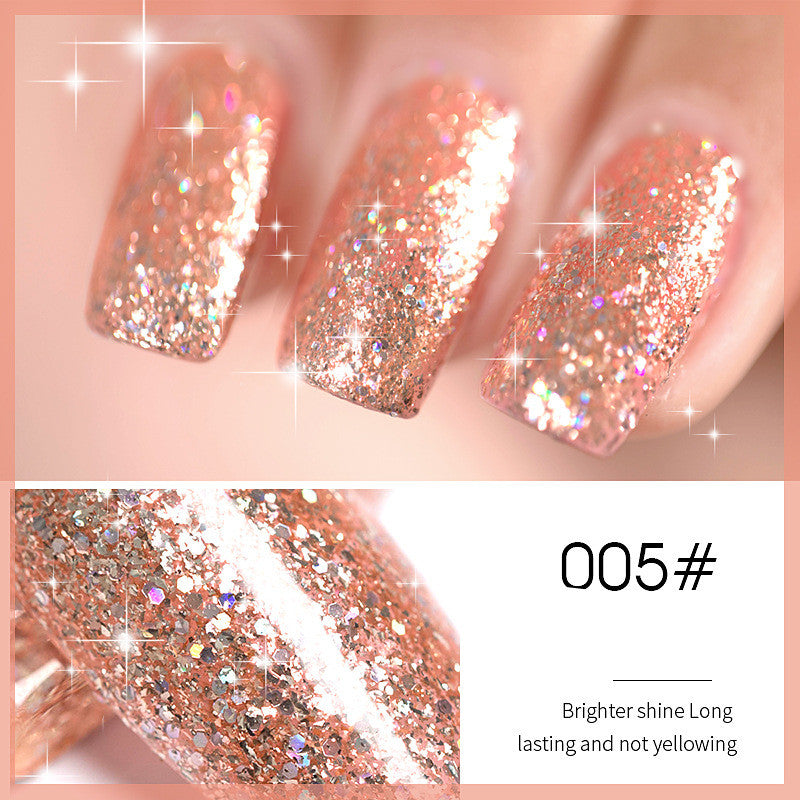 Flash Nail Polish 2021 New Super Flash Micro Diamond Nail Shop Special Sequins