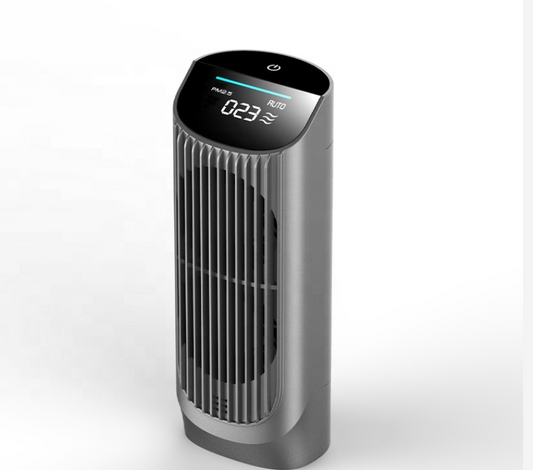 Dual Fans Car Air Purifier with Led display PM2.5