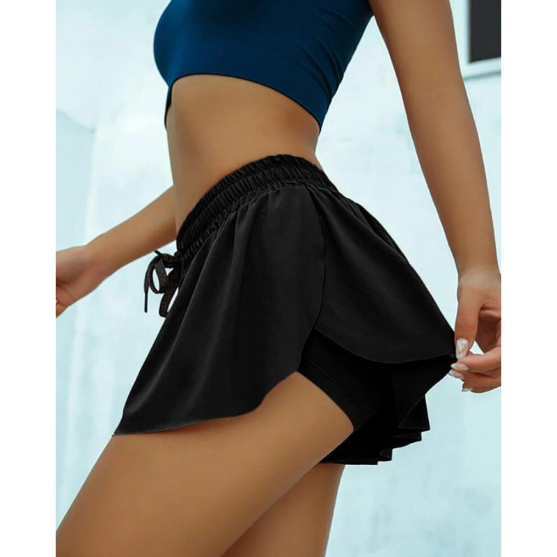 Scrunch-Skirt Cycling-Biker-Shorts Butt Gym-Workout Marathon Running Women for Girls - 4KsApparels