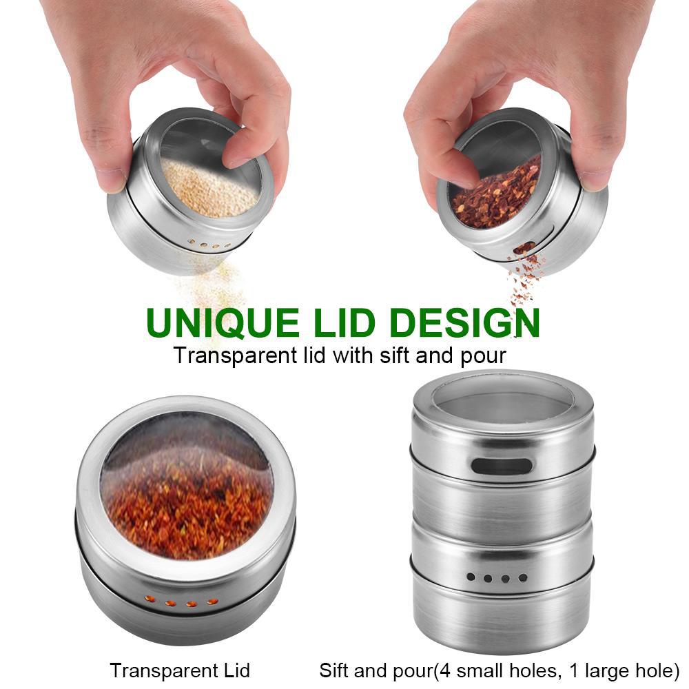 Stainless Steel Seasoning Pot Set