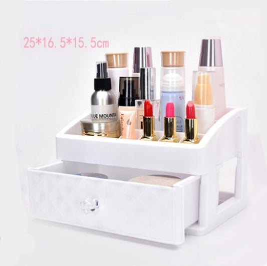 Jewelry-Organizer Lipstick Cosmetic-Case Storage-Box Nail-Oil-Container Drawer Makeup