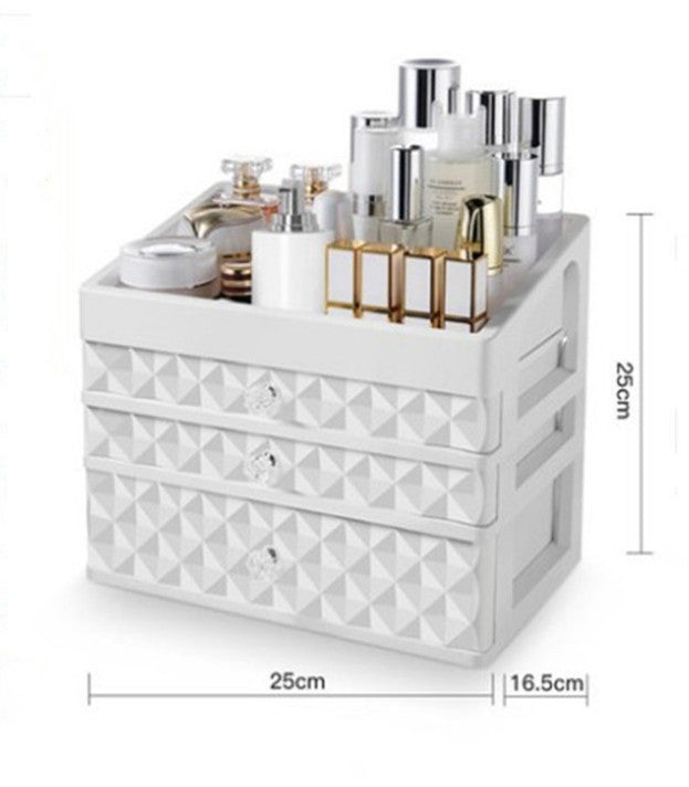 Jewelry-Organizer Lipstick Cosmetic-Case Storage-Box Nail-Oil-Container Drawer Makeup