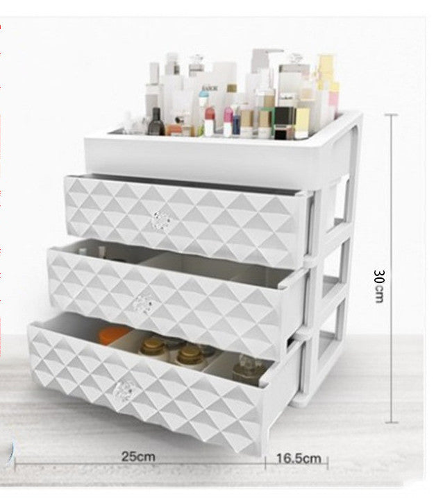 Jewelry-Organizer Lipstick Cosmetic-Case Storage-Box Nail-Oil-Container Drawer Makeup