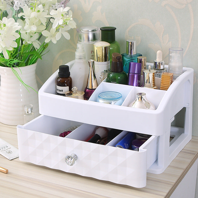 Jewelry-Organizer Lipstick Cosmetic-Case Storage-Box Nail-Oil-Container Drawer Makeup