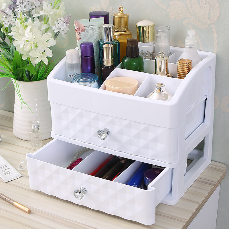 Jewelry-Organizer Lipstick Cosmetic-Case Storage-Box Nail-Oil-Container Drawer Makeup