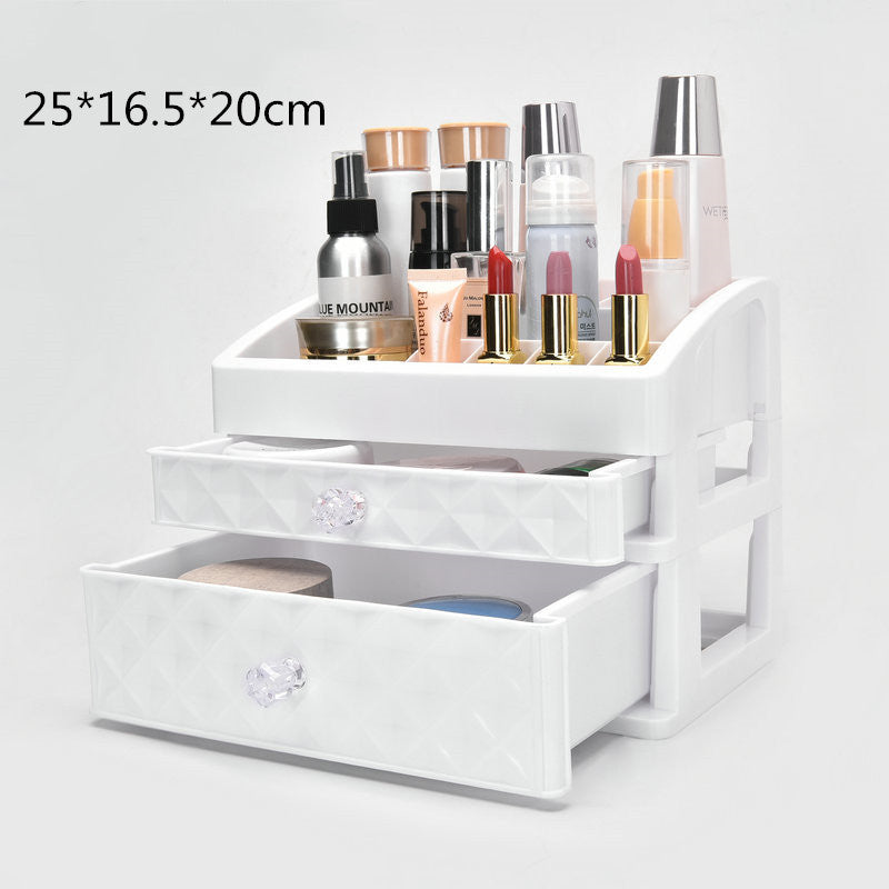 Jewelry-Organizer Lipstick Cosmetic-Case Storage-Box Nail-Oil-Container Drawer Makeup