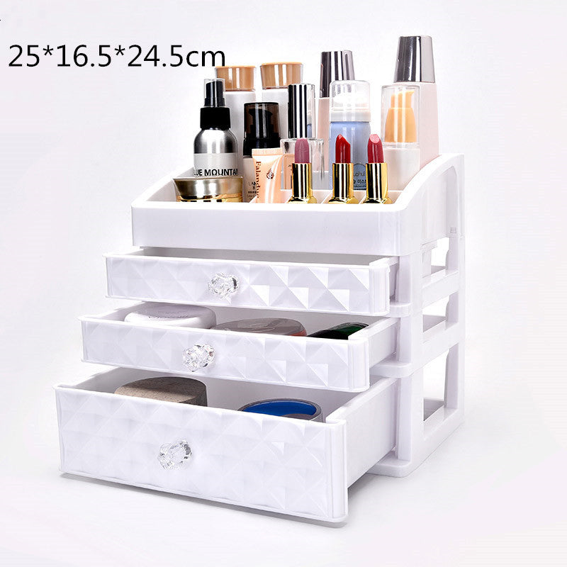 Jewelry-Organizer Lipstick Cosmetic-Case Storage-Box Nail-Oil-Container Drawer Makeup