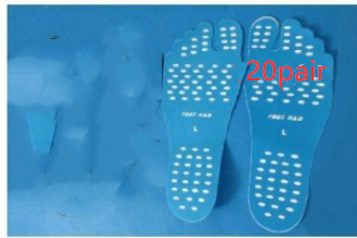 Beach Shoe Invisible Sticker Adhesive Beach Insoles Beach Pads SolesElastic Flexible Pool Barefoot Anti-slip Pads Men Women