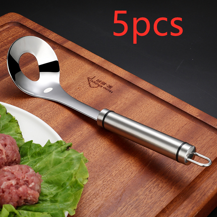 Stainless Steel Pressed Meatball Maker Granules Tool Creative Homemade Lean Meatballs Kitchen Gadgets