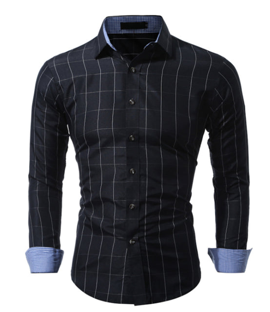 Classic Plaid Mens Shirts