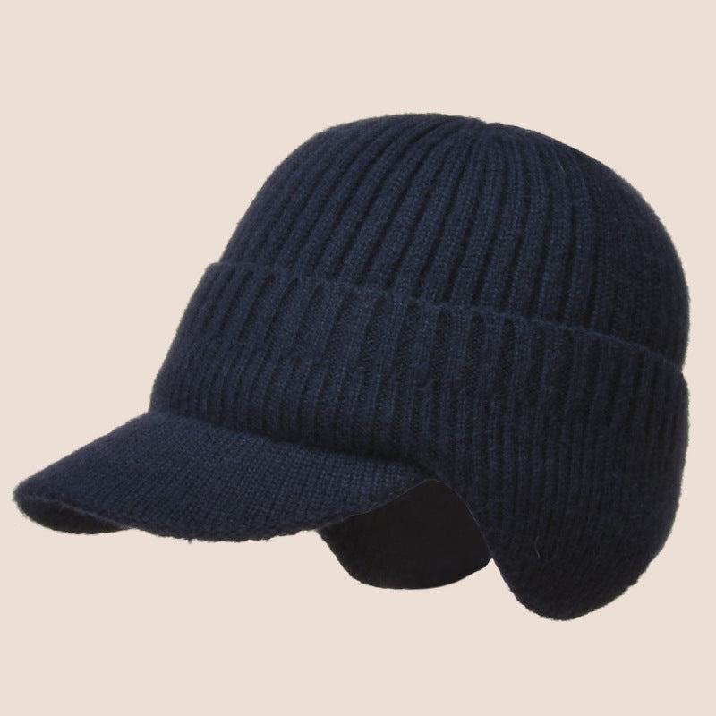 European And American Autumn And Winter Outdoor Warm Ear Protection Knitted Hat - 4KsApparels