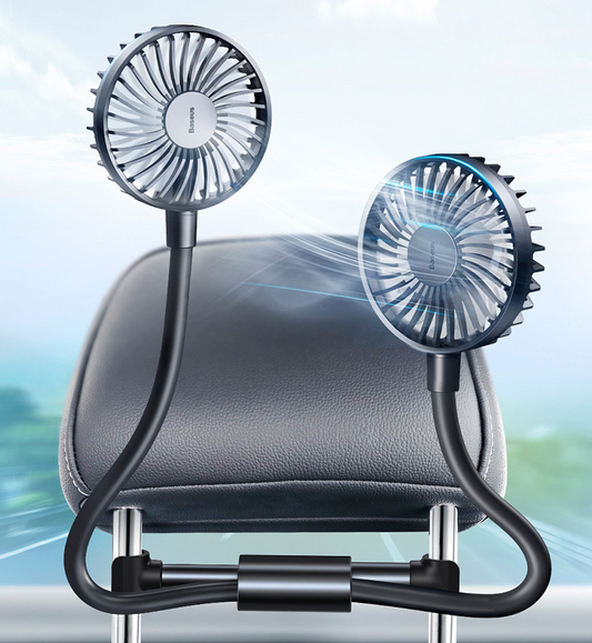 Small Front And Rear Seats With Two Fans
