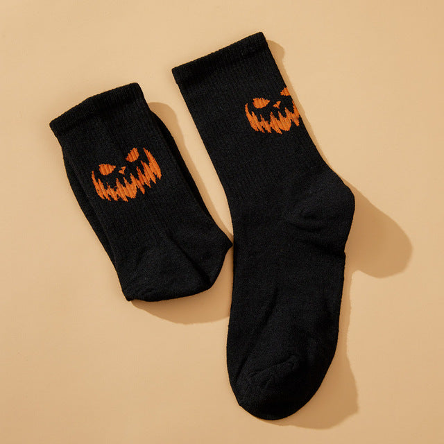 Funny Men's Ins Socks Autumn Winter Halloween